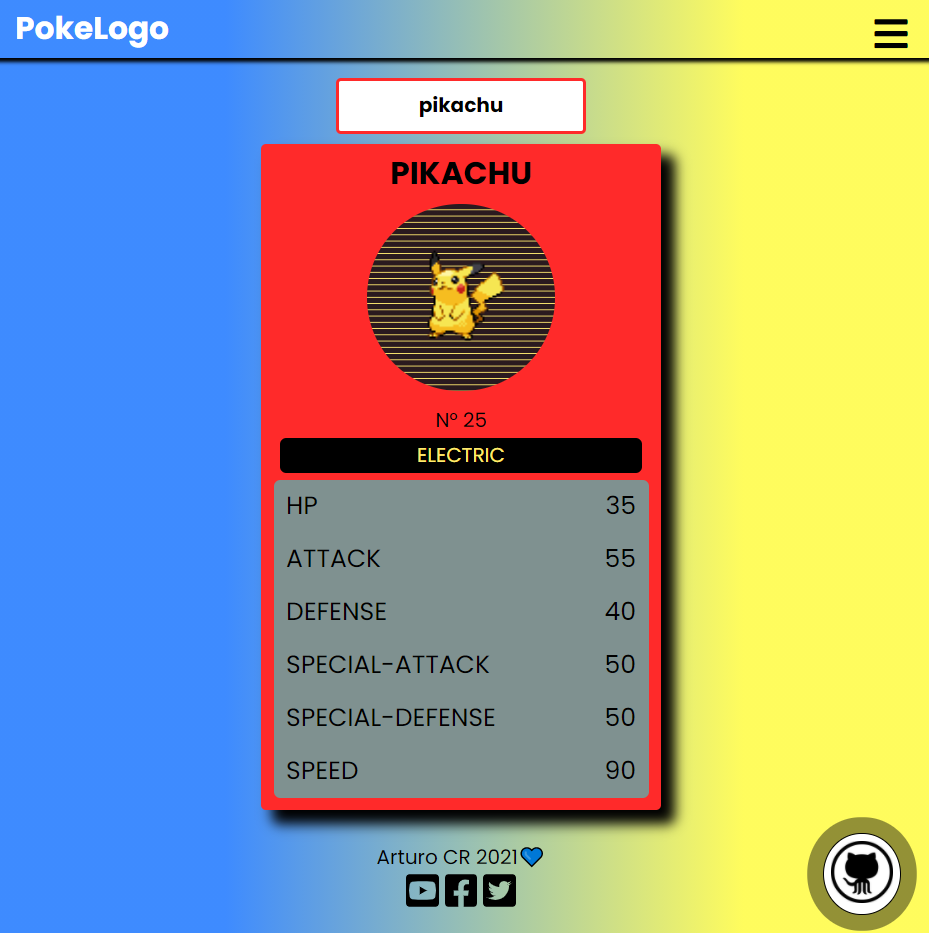 Picture of the pokedex